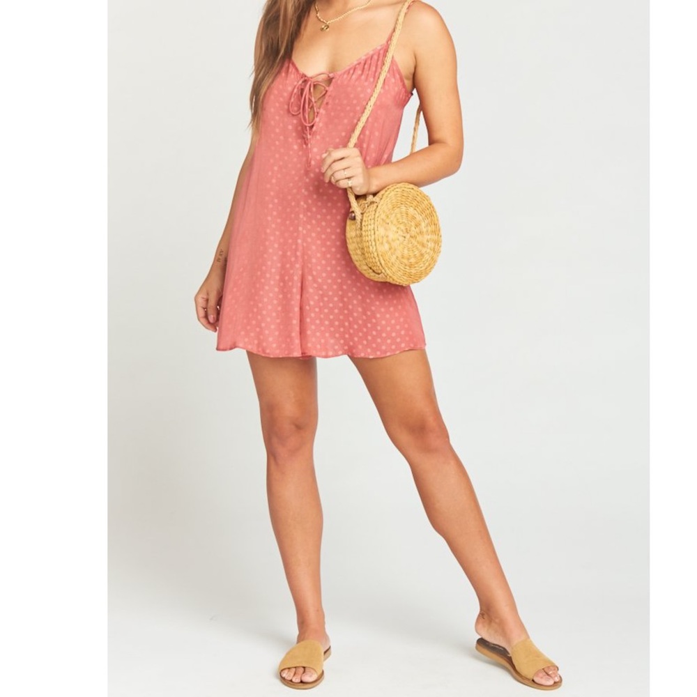 Show Me Your Mumu || Polka Dot Romper